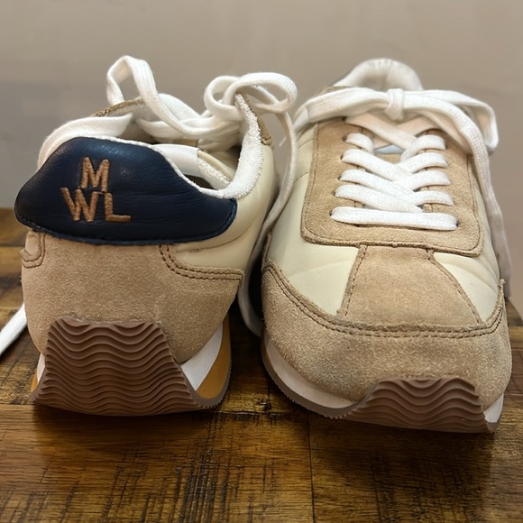 Madewell women’s lightly worn League Sneakers in Suede Sty :NH197 SZ 6.5 - Picture 2 of 5